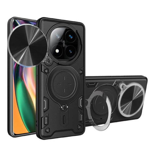 Удароустойчив калъф с пръстен за Xiaomi Redmi Note 15