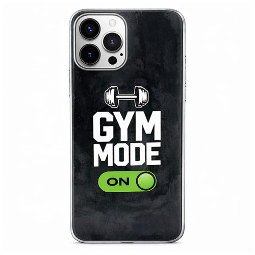 Калъф с надпис GYM за iPhone 16 Pro