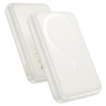 Магнитна външна батерия 10,000mAh бяла