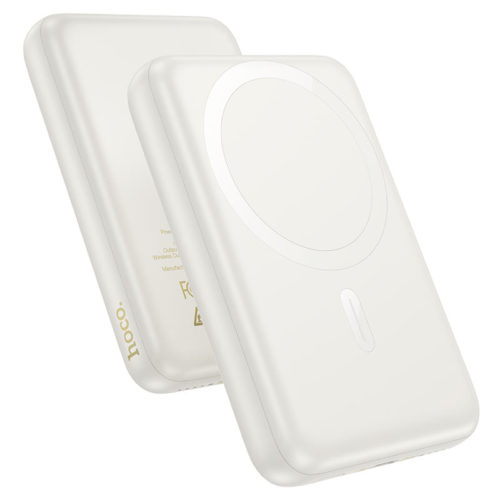 Магнитна външна батерия 10,000mAh бяла