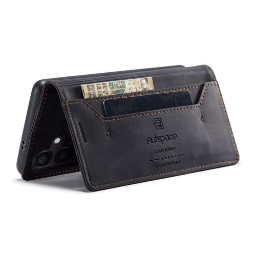 Оригинален кожен калъф за Xiaomi Redmi Note 13 черен 3