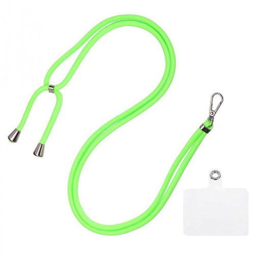 Регулираща се връзка за телефон зелена