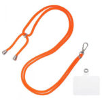 Регулираща се връзка за телефон оранжева