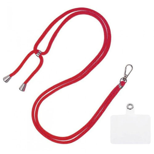 Регулираща се връзка за телефон червена