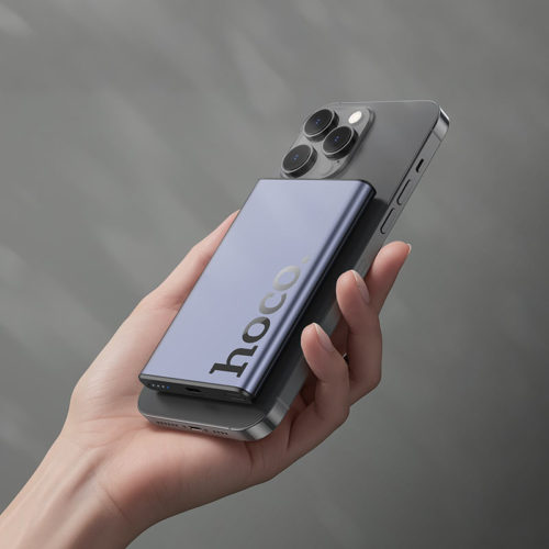 Тънка ауминиева външна батерия 5000mAh телефон