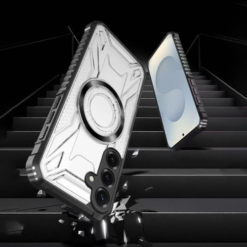 Удароустойчив прозрачен калъф за Samsung Galaxy A57 здрави ъгли