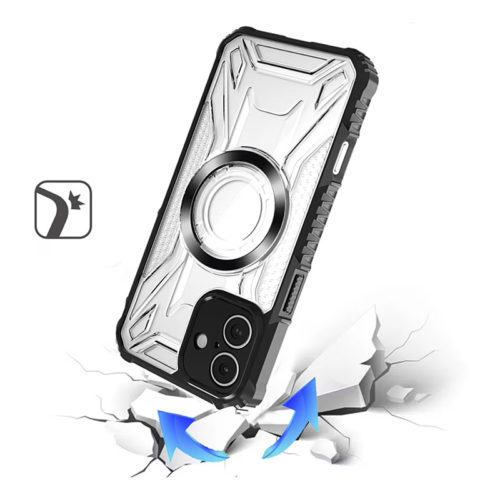 Удароустойчив прозрачен калъф за iPhone 17 здрави ъгли