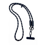 Шарено черна връзка за телефон