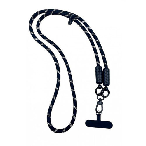 Шарено черна връзка за телефон