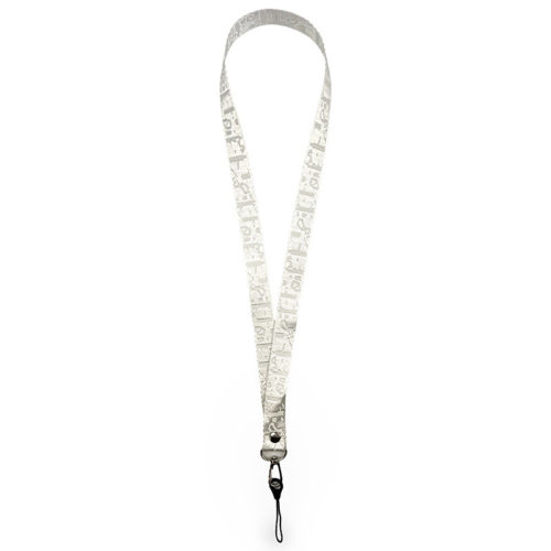 Широка връзка за телефон бяла