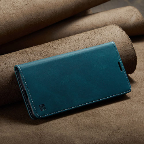 Оригинален кожен калъф за Samsung Galaxy S26 Ultra син 56