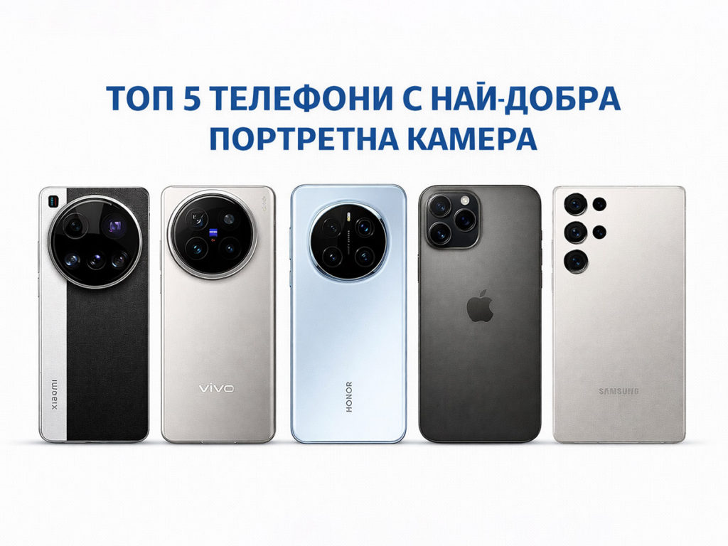 Топ 5 телефони с най-добра портретна камера